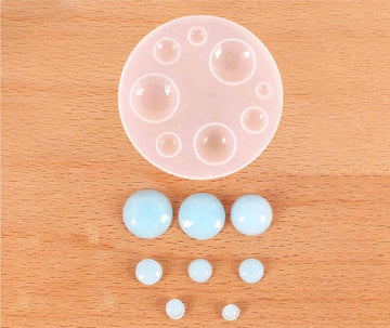 Round stone jewellery mould