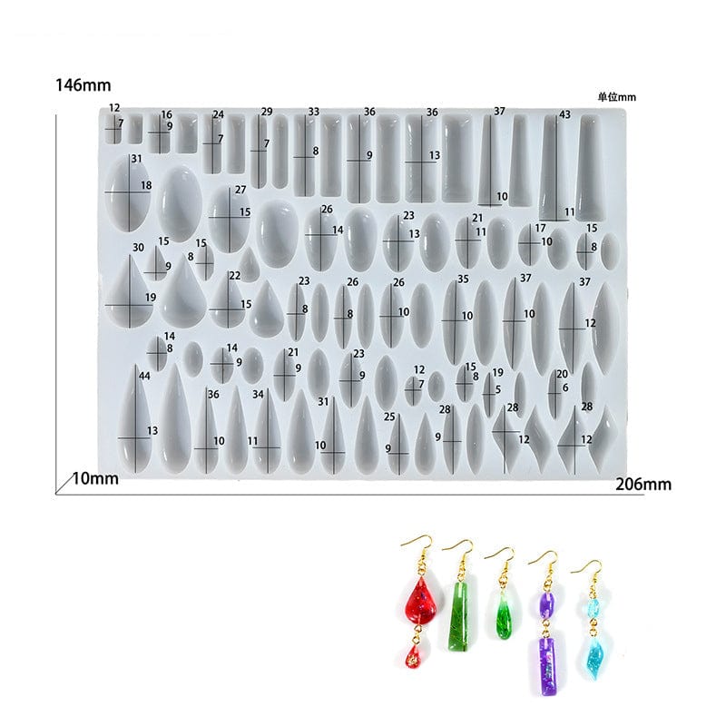 Long earring mould