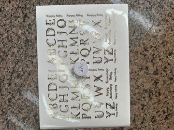 Alphabet Golden sheet