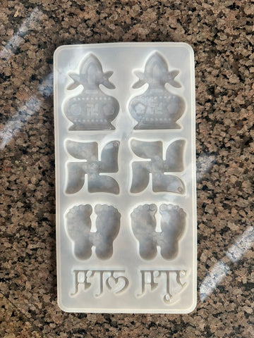 8 in 1  Diwali mould