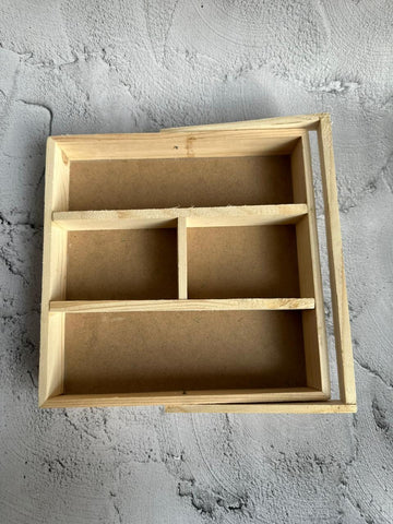 10*10 partion box hamper