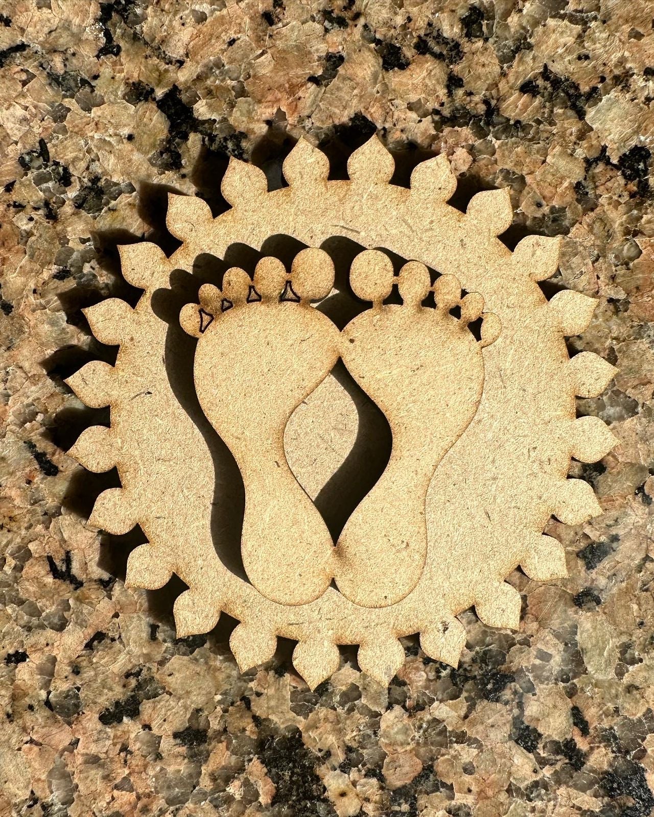 Foot print Diwali cut out