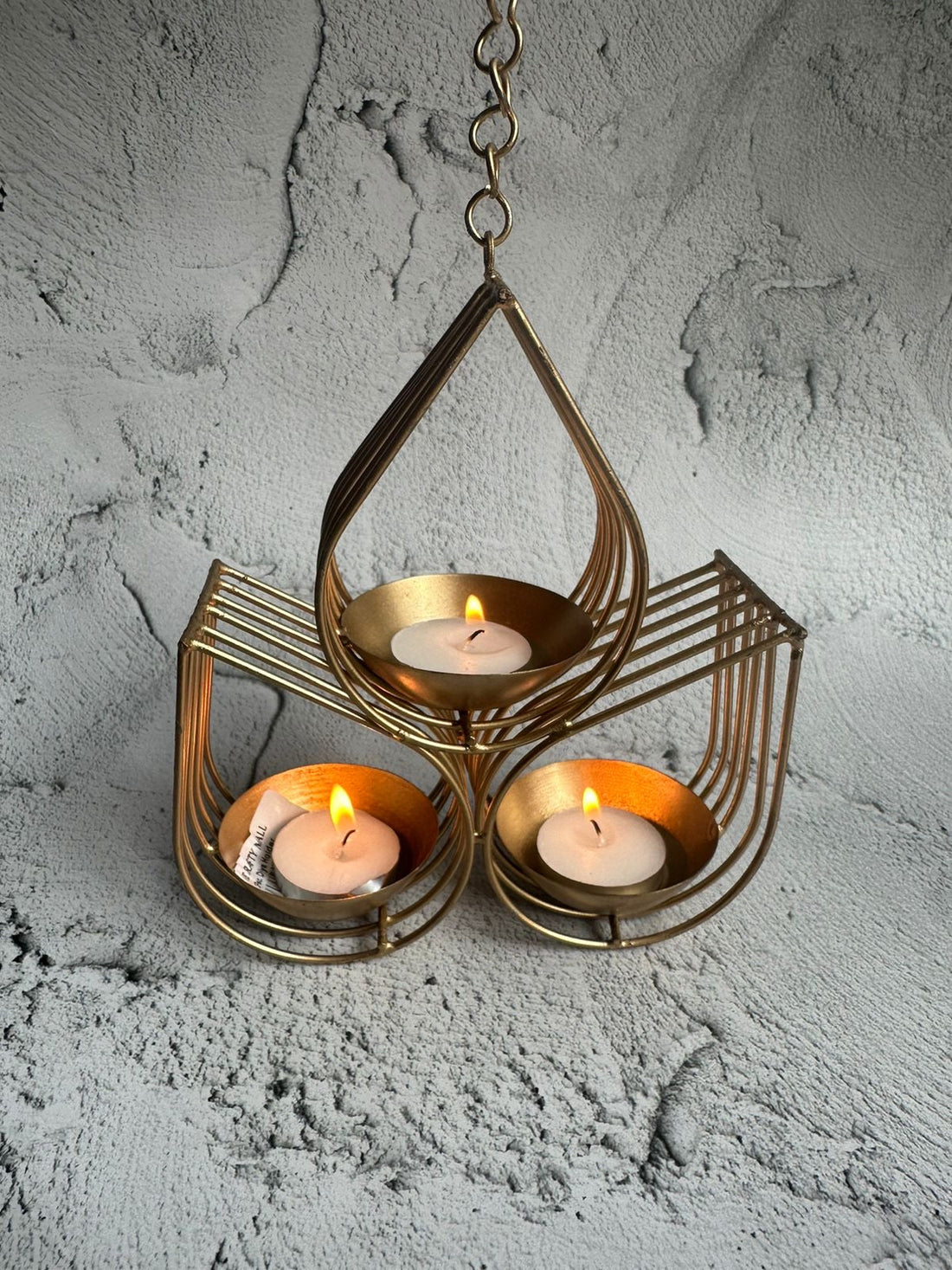 3 pc tea light holder