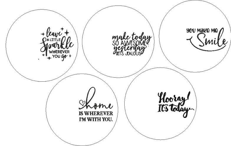Insert Name Quotes Custom Wallet Insert Card Personalized Quote Gift