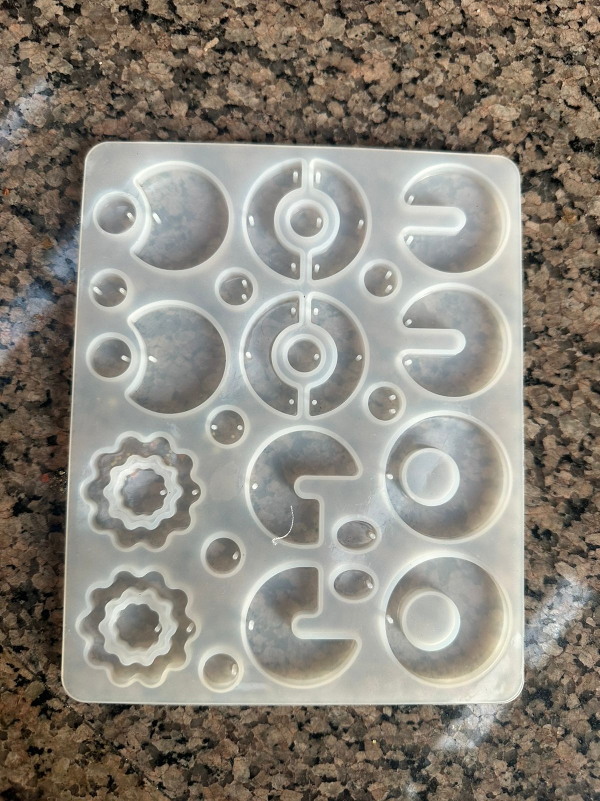 Earring and pendant mould -004