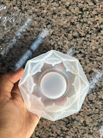 Designer lotus tea light