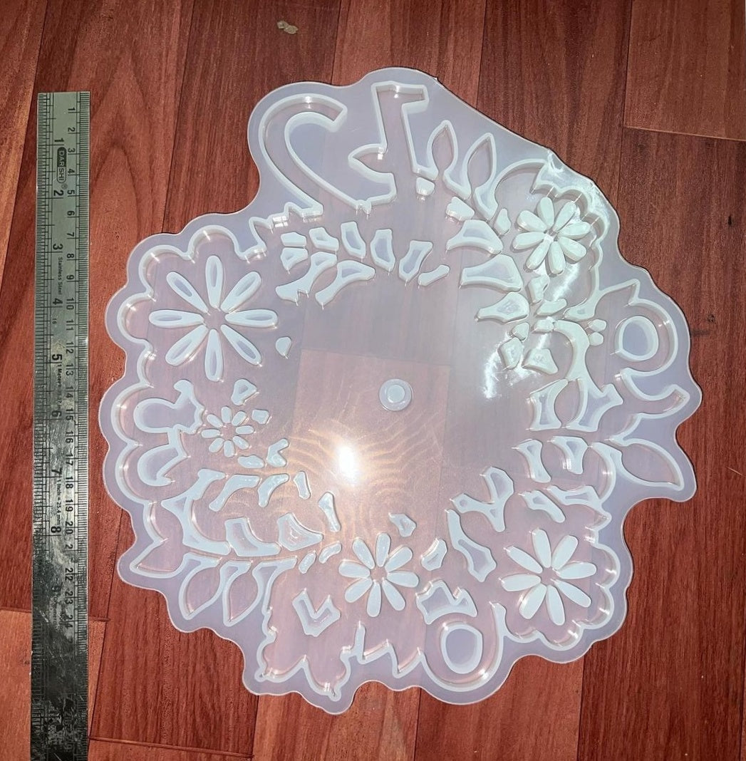 Designer clock mould