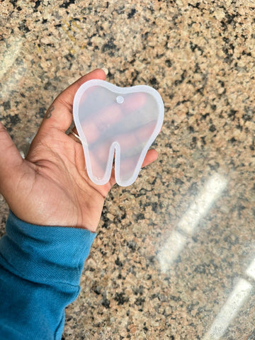 Tooth keychain mould