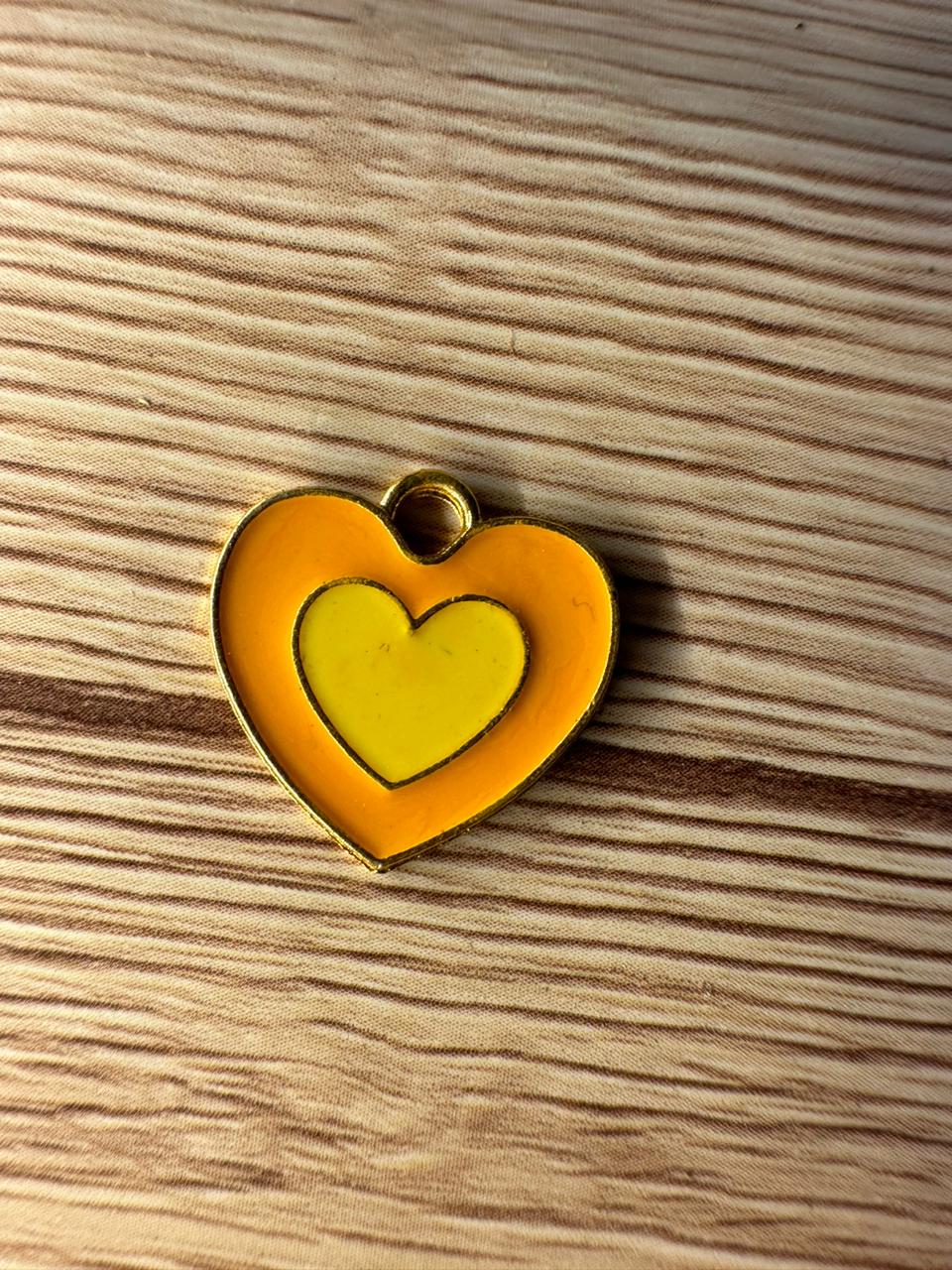 Heart yellow