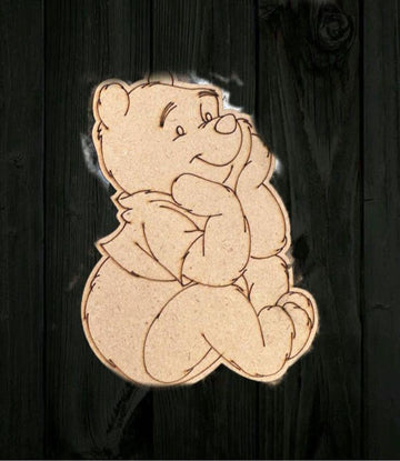 Pre marked mdf pooh