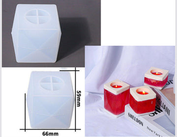 Medium square tea light holder