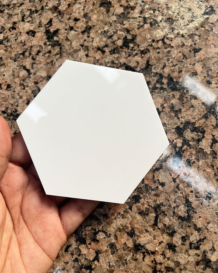 Hexagonal  Acrylic Coasters