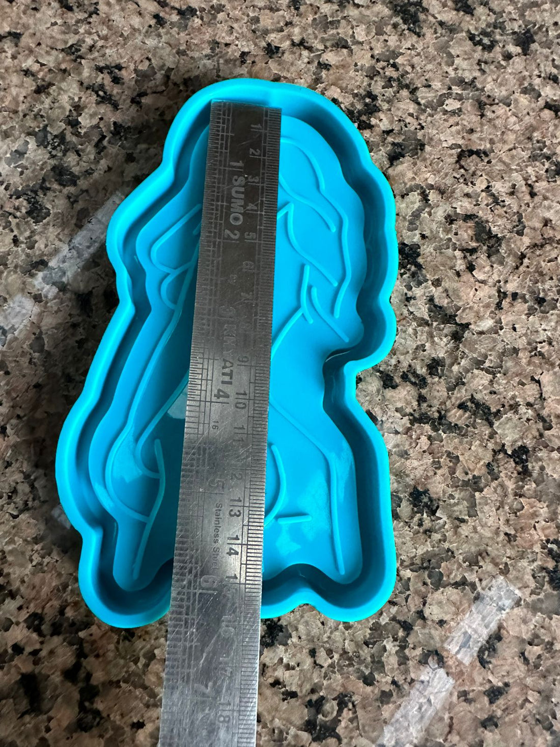 Blue lady Trinket tray mould