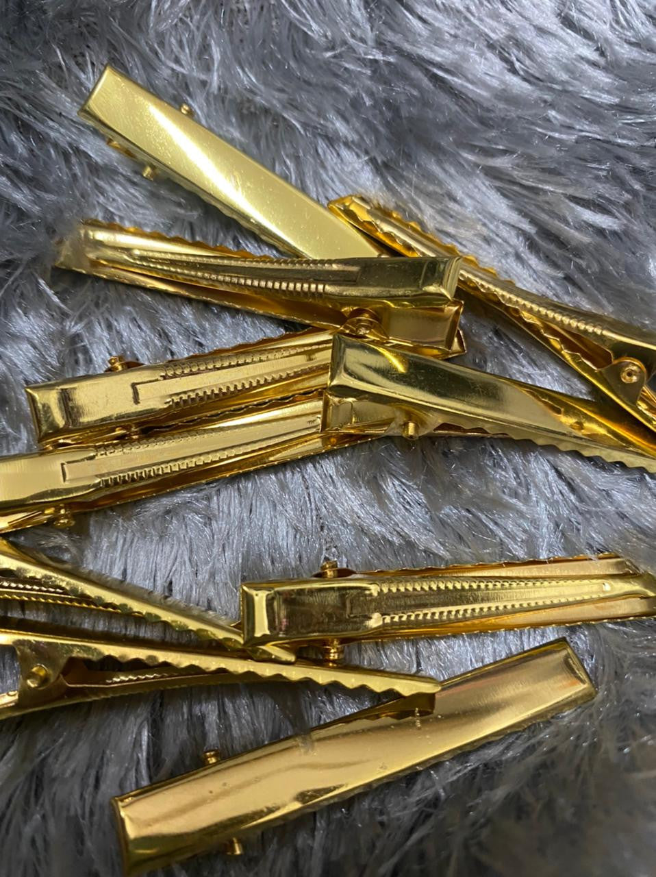 Gold clips