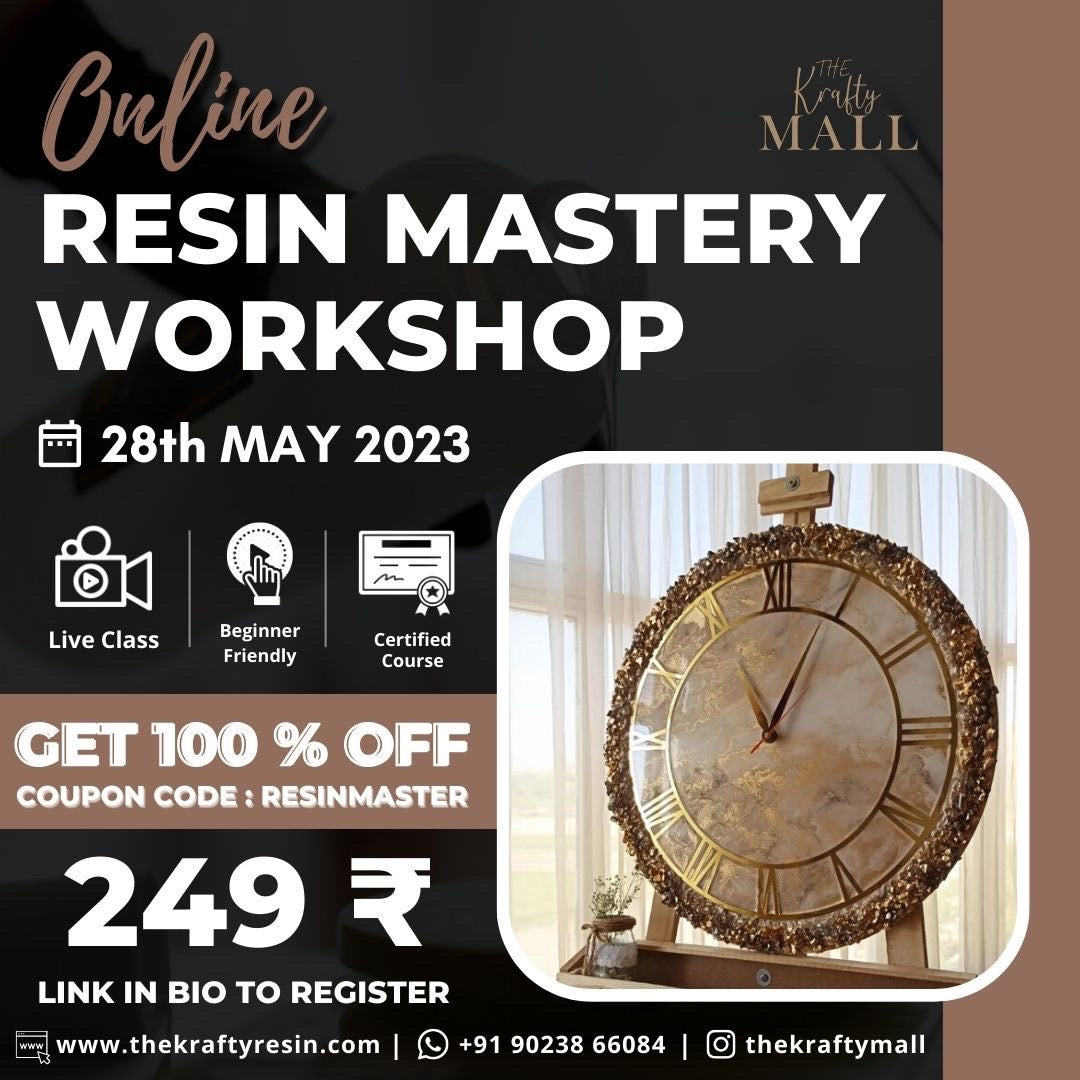 Resin mastery workshop live