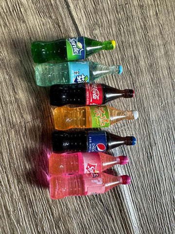 Bottle miniature soft drink 002