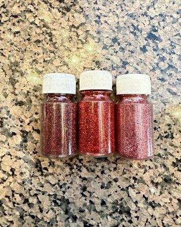 Family of pink glitter combo