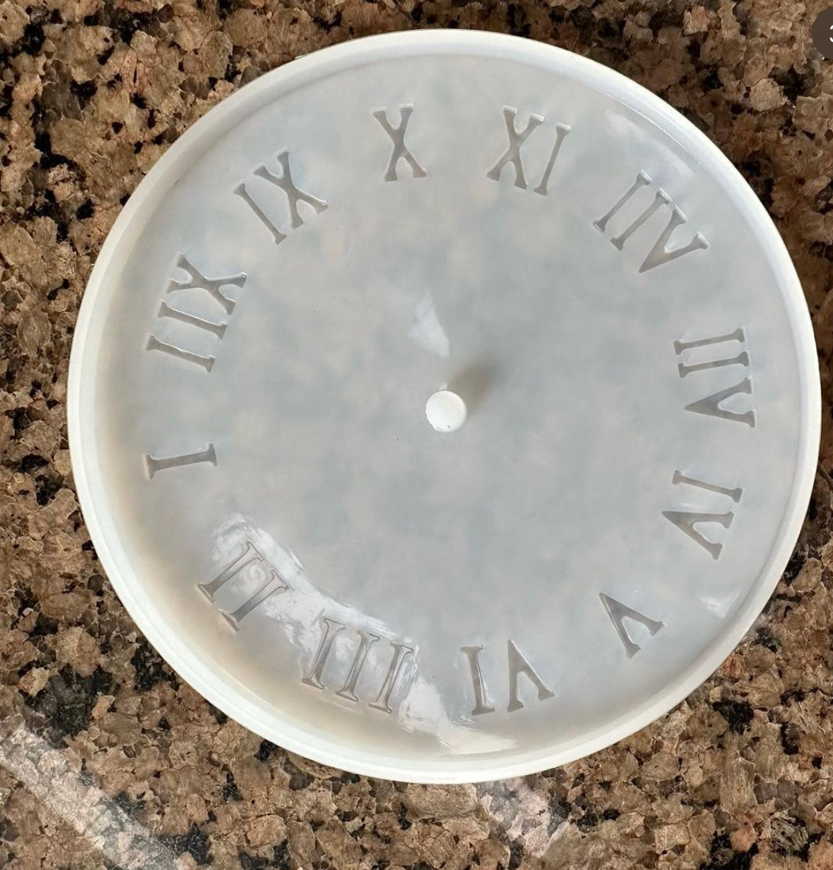 12” Roman number clock mould
