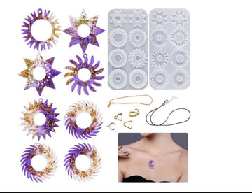 Sun jewellery mould