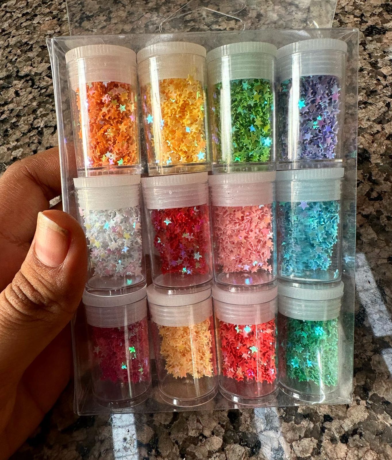 10 large jars of glitter cheapest RESERVED for Karysesandoval