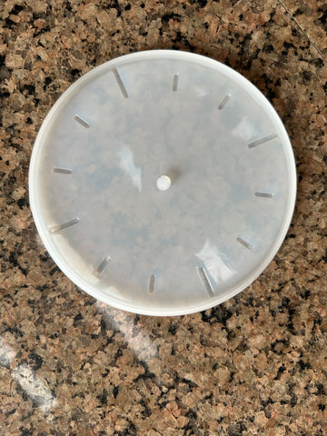 6 inch lines clock mould