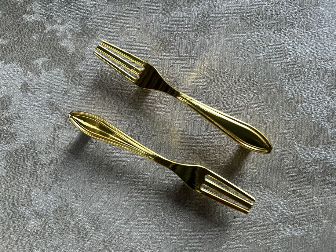 Tray handle gold 002