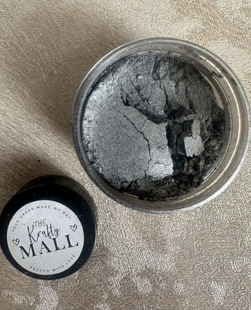 Silver grey pearl pigment