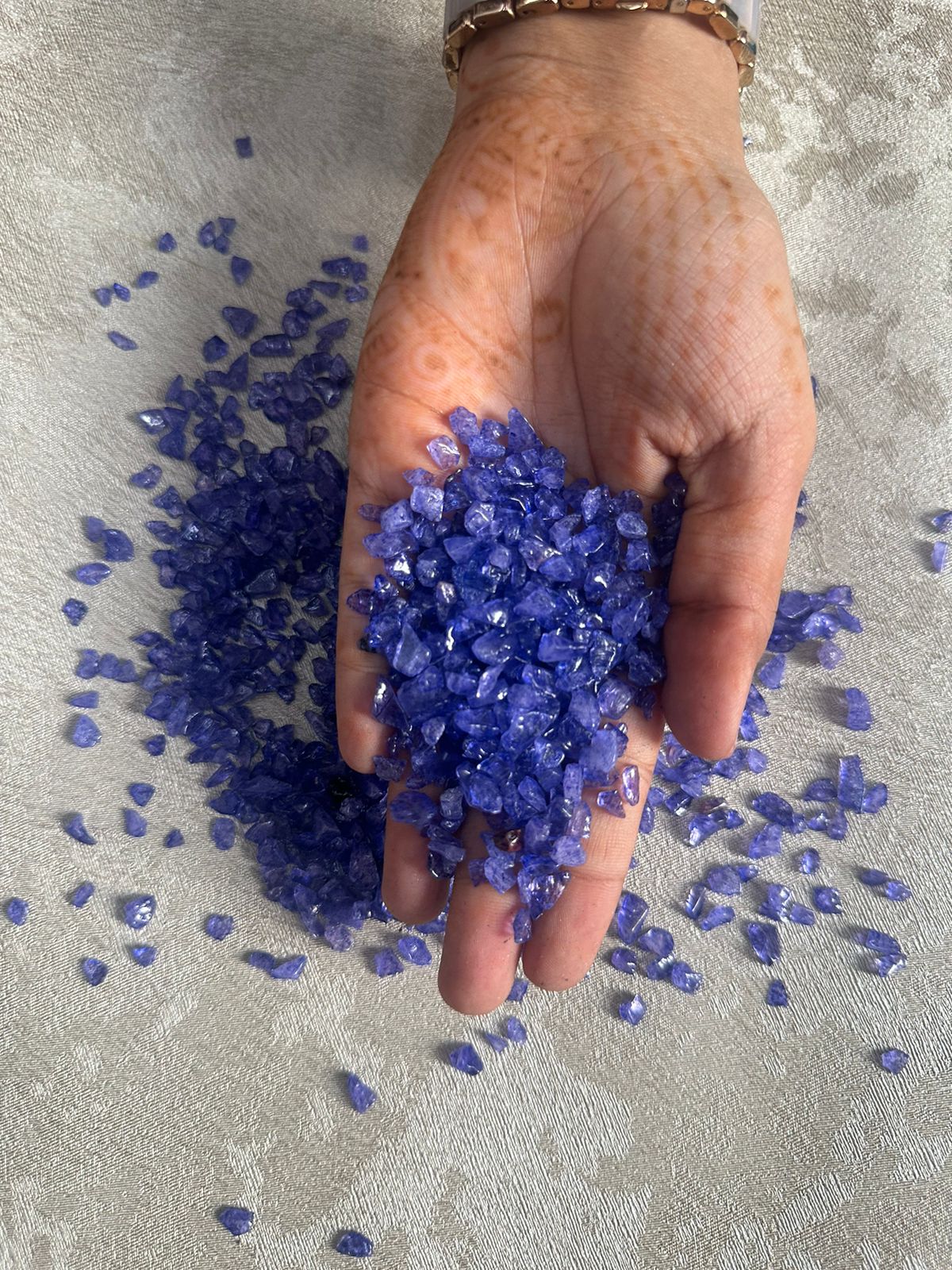 Violet stones