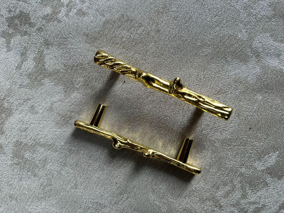 Tray handle gold 004