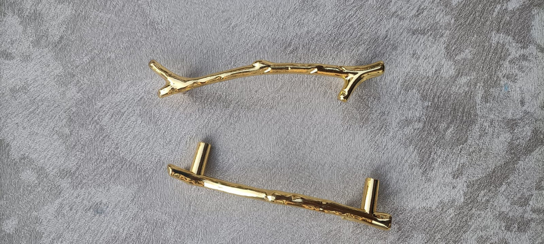 Tray handle gold 003